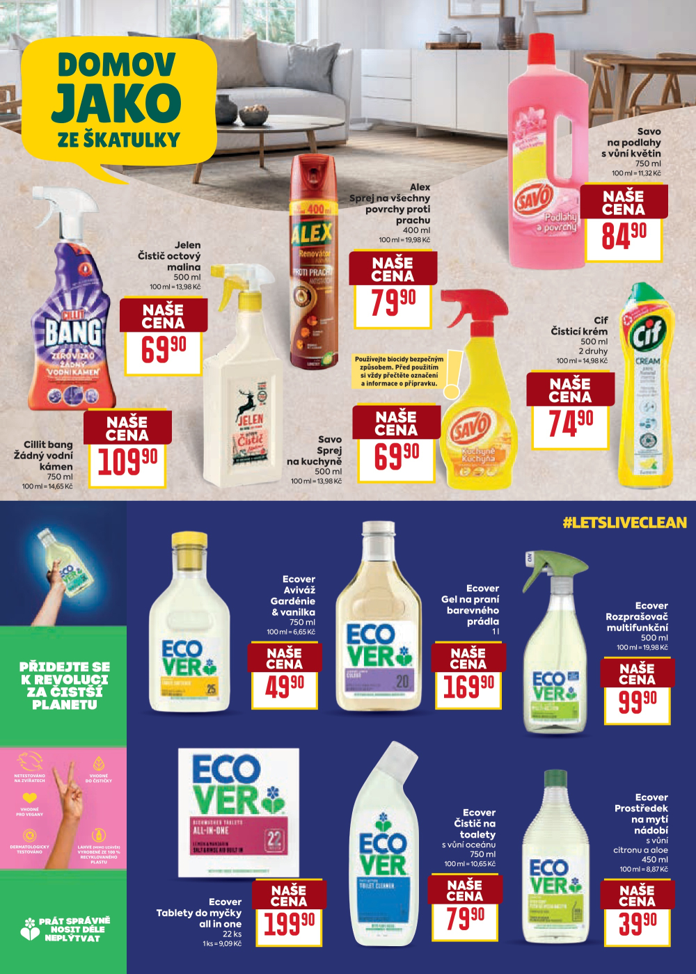 Leták BILLA leták - Úklid - strana 2