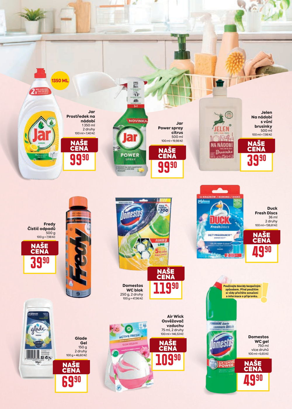 Leták BILLA leták - Úklid - strana 4