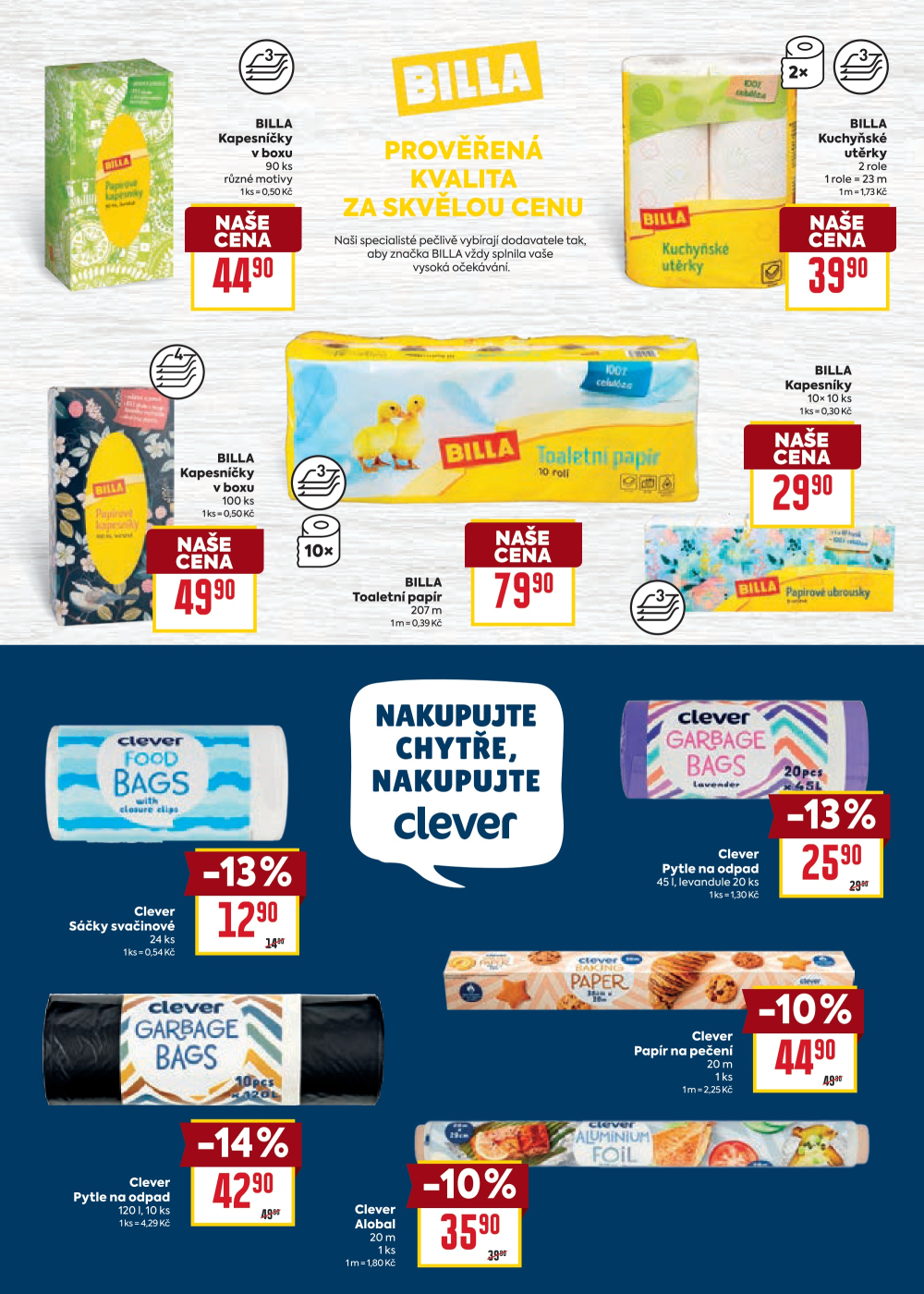 Leták BILLA leták - Úklid - strana 6