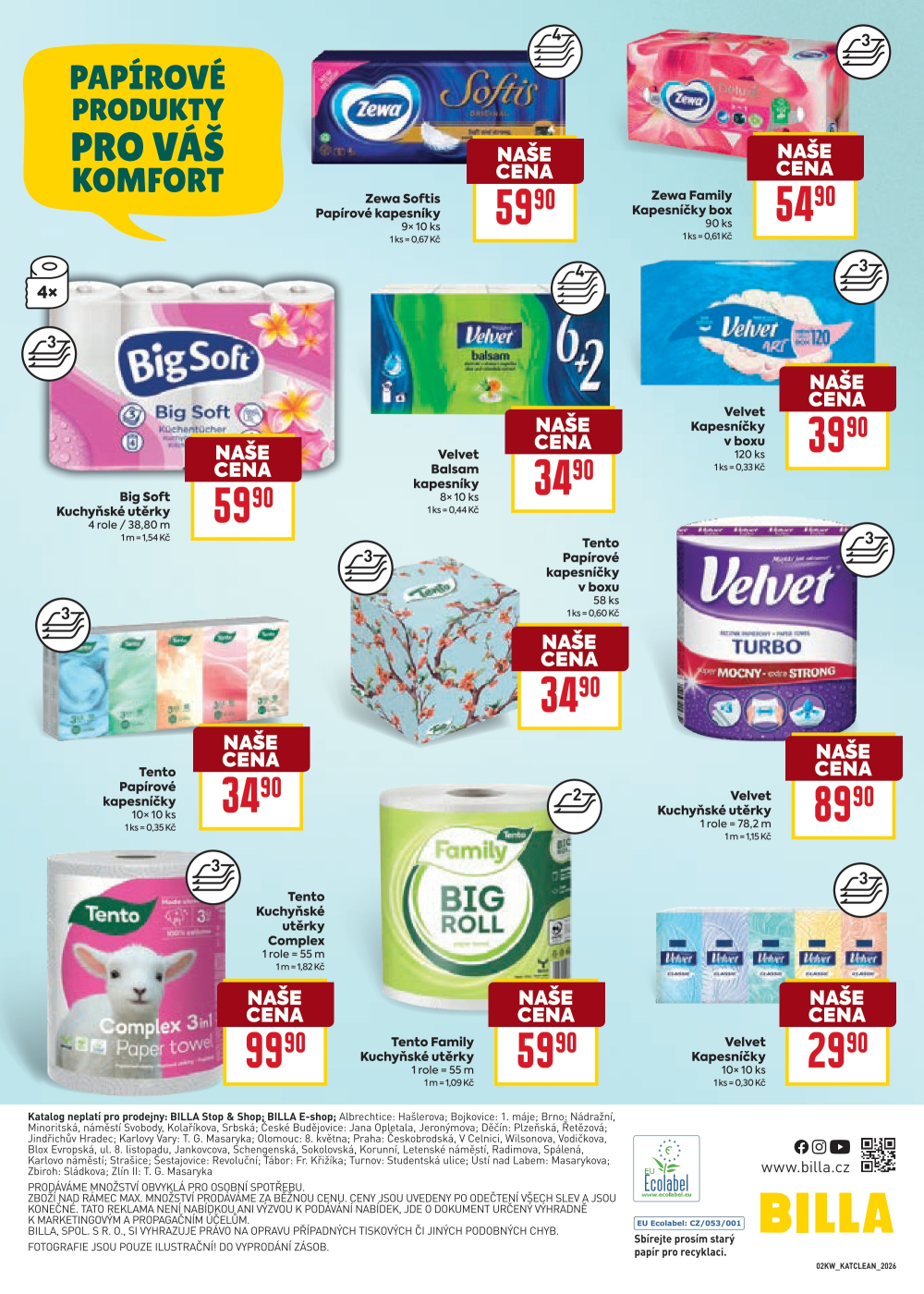 Leták BILLA leták - Úklid - strana 8