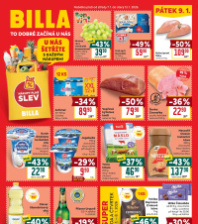 Akční leták BILLA malý 