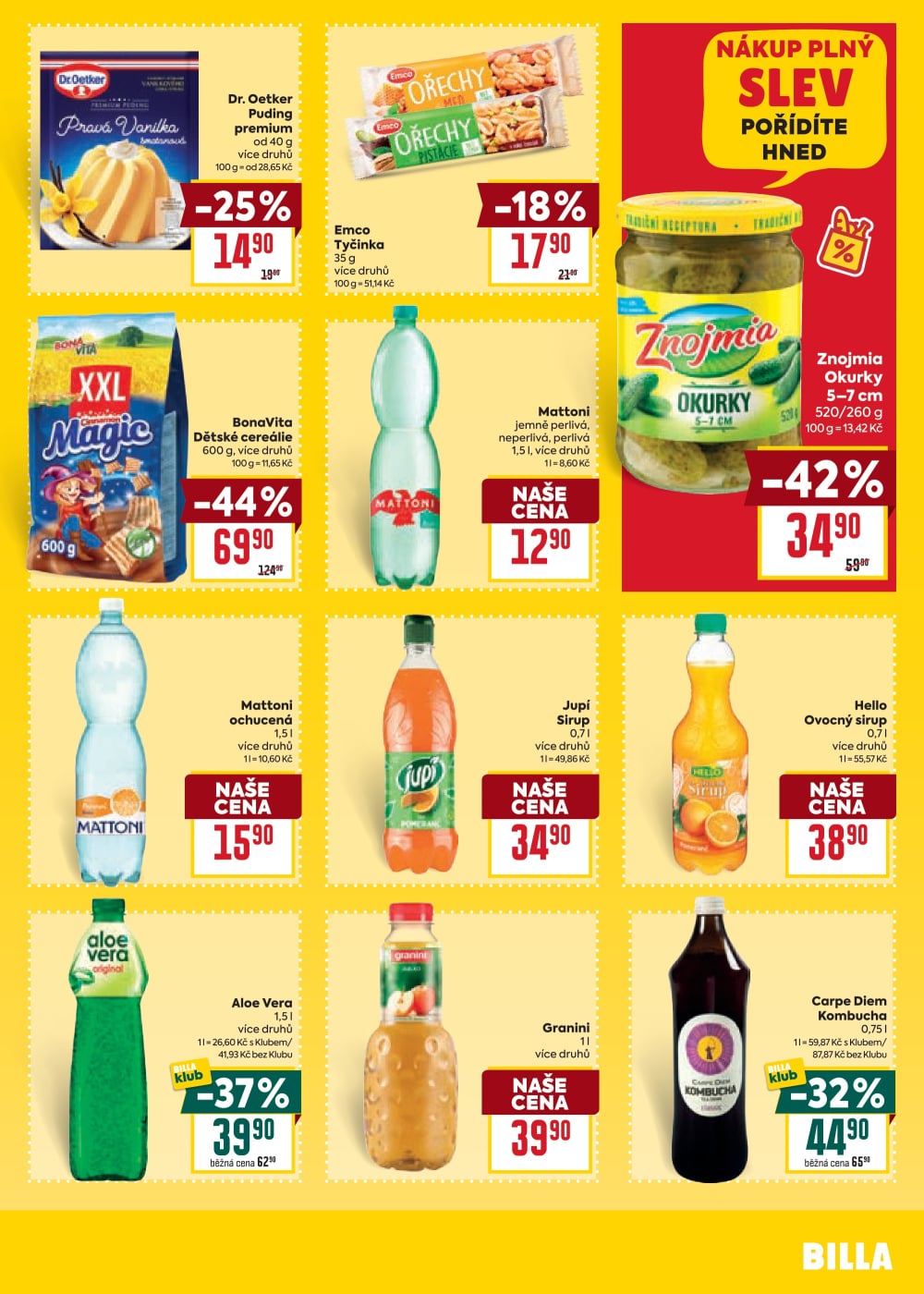 Leták BILLA velký leták - strana 25