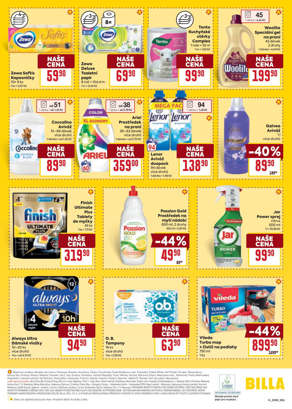 Leták BILLA velký leták - strana 32