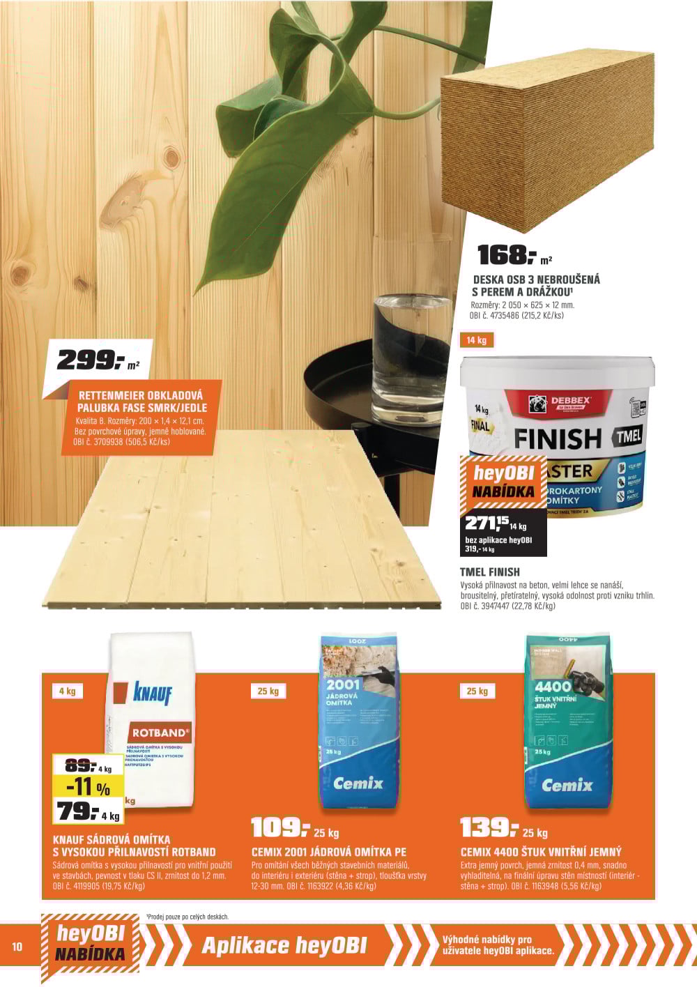 Leták OBI leták - strana 10