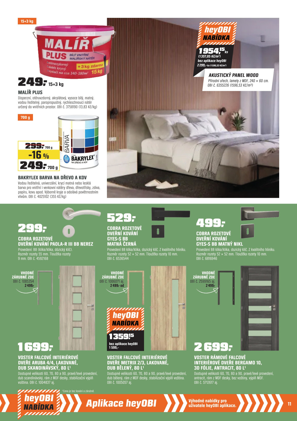 Leták OBI leták - strana 11