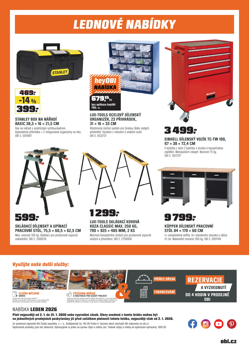 Leták OBI leták - strana 18