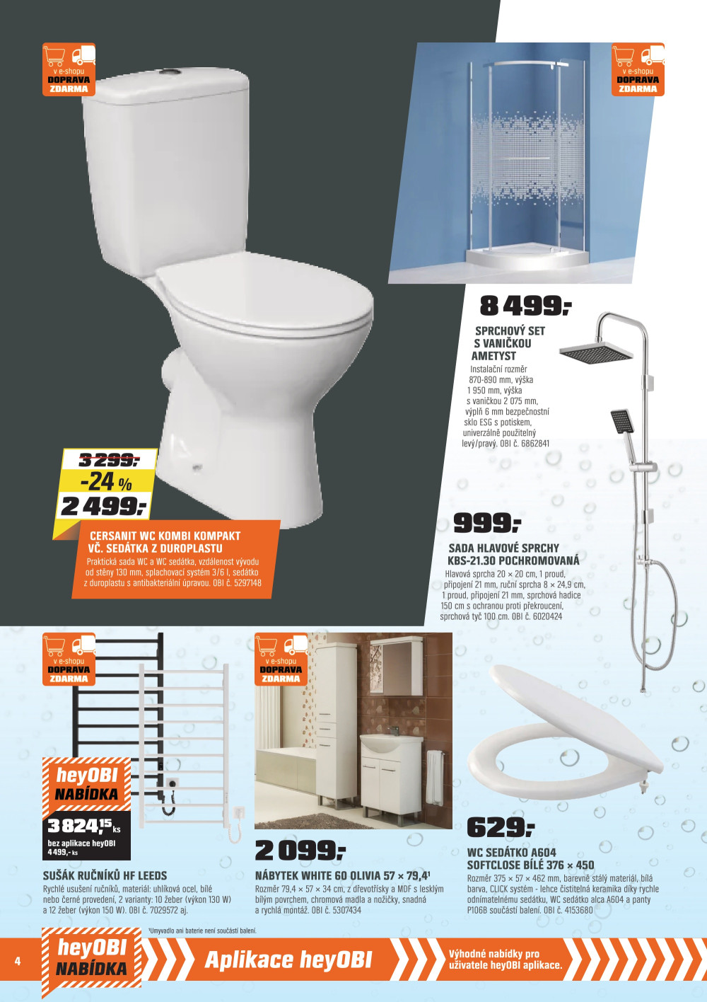 Leták OBI leták - strana 4