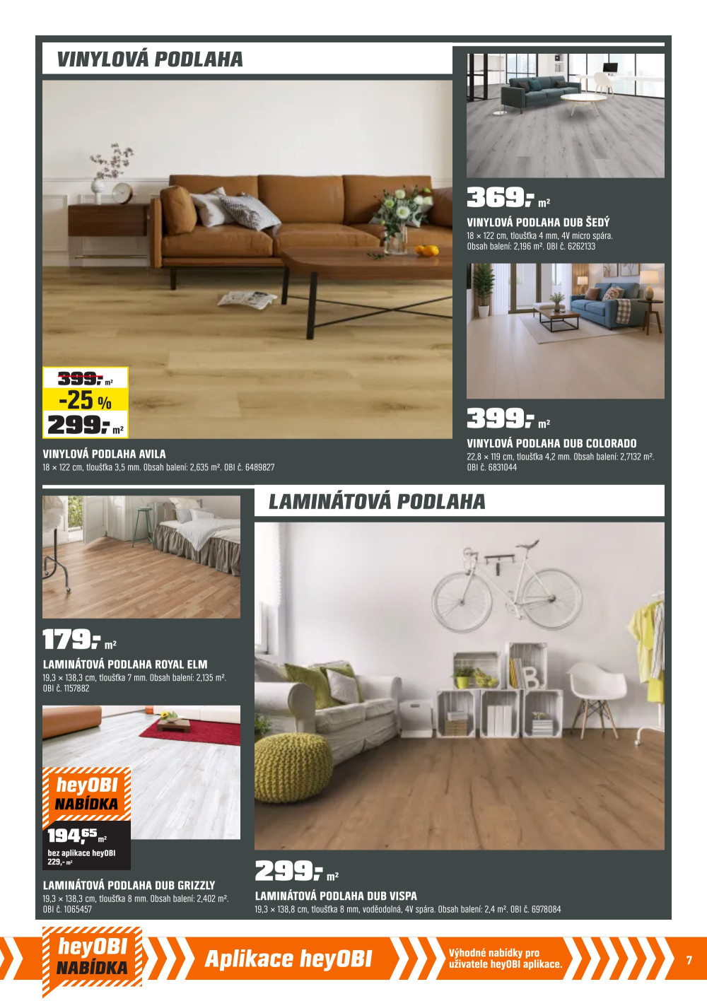 Leták OBI leták - strana 7