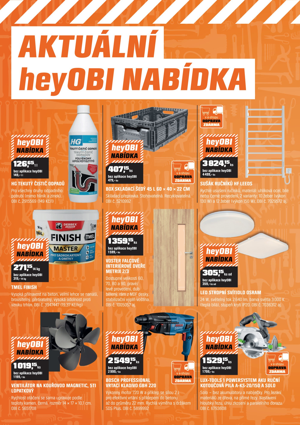 Leták OBI leták - strana 8
