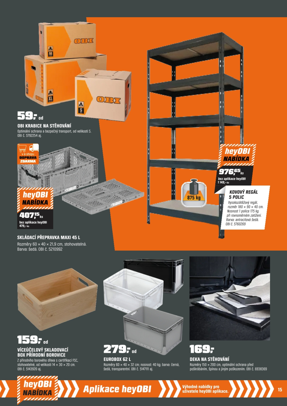 Leták OBI leták - strana 15