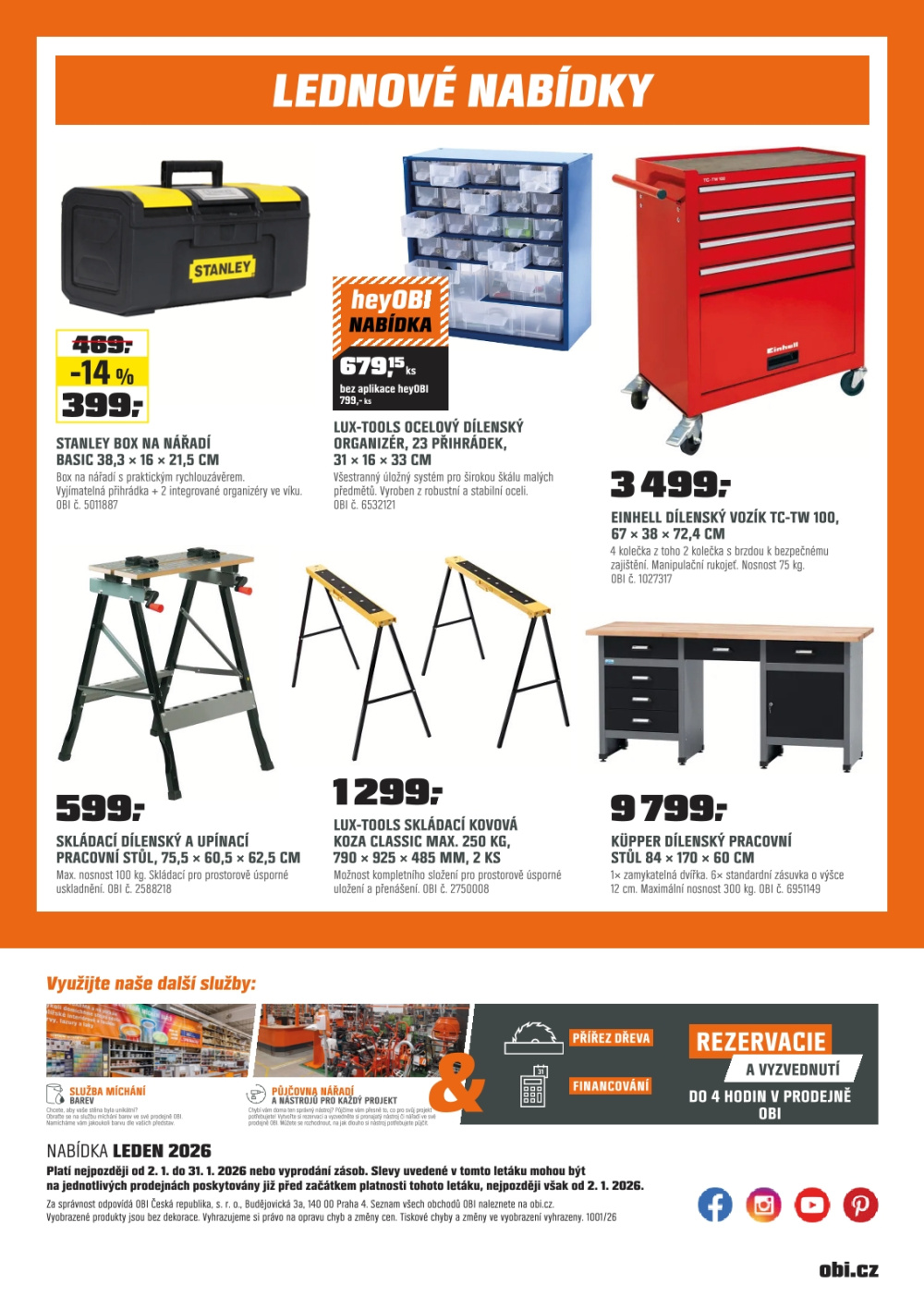 Leták OBI leták - strana 18