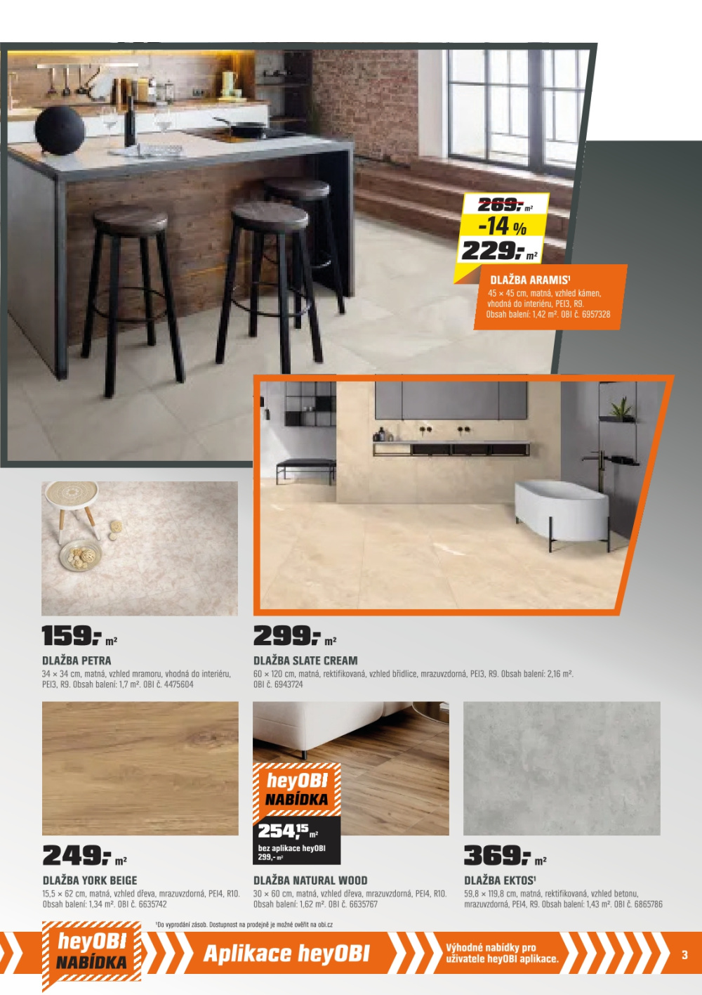 Leták OBI leták - strana 3