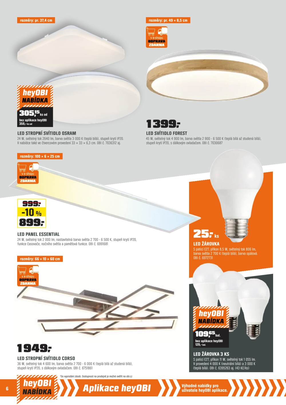Leták OBI leták - strana 6
