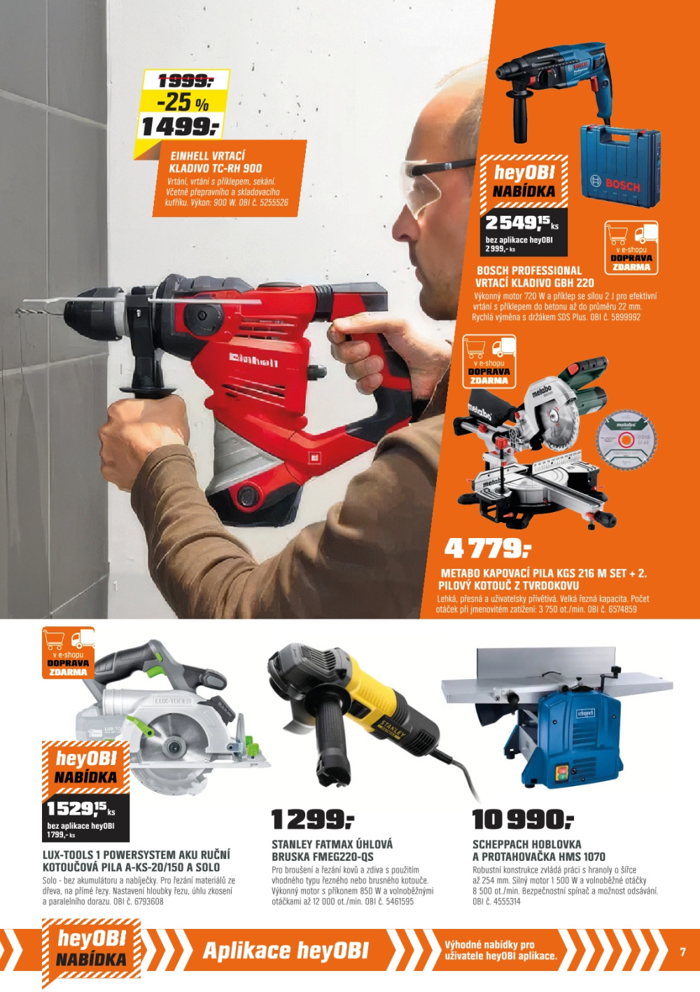 Leták OBI leták - strana 7