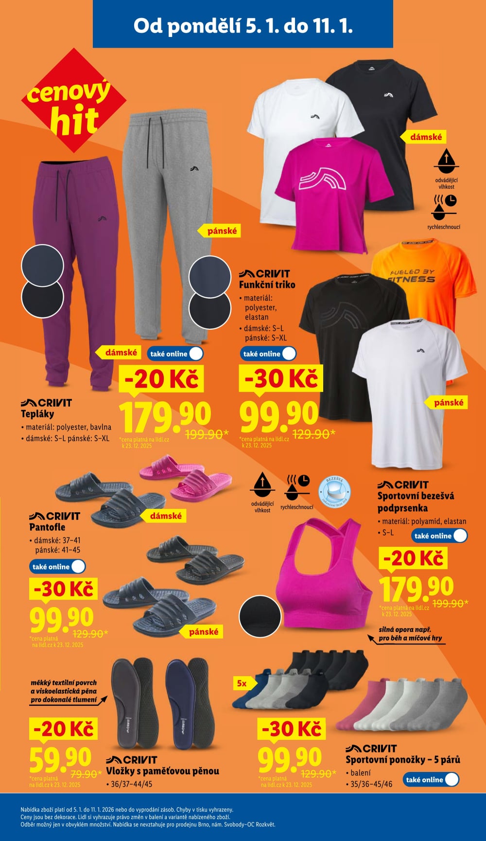 Leták Lidl leták - Nabídka spotřebního zboží - strana 5