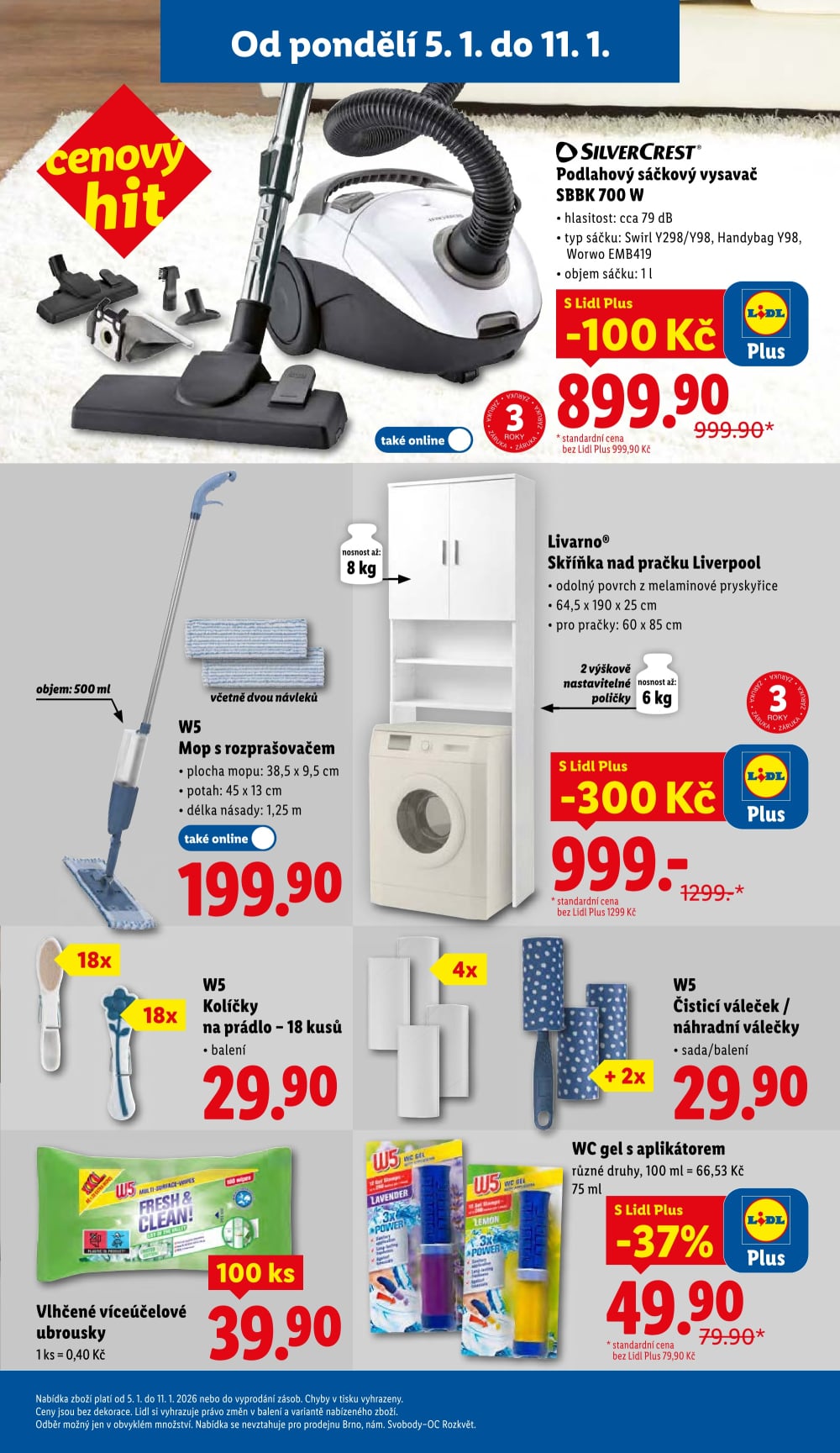 Leták Lidl leták - Nabídka spotřebního zboží - strana 9