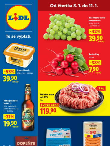 Lidl leták od čtvrtka