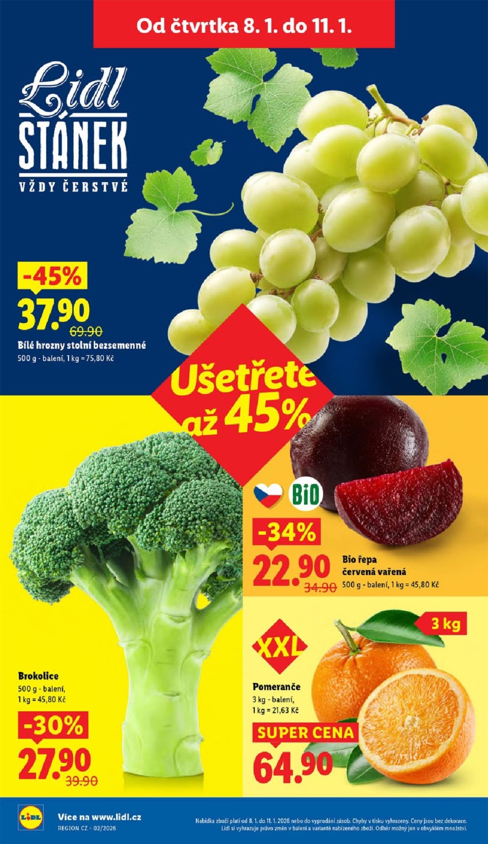 Leták Lidl leták od čtvrtka - strana 8