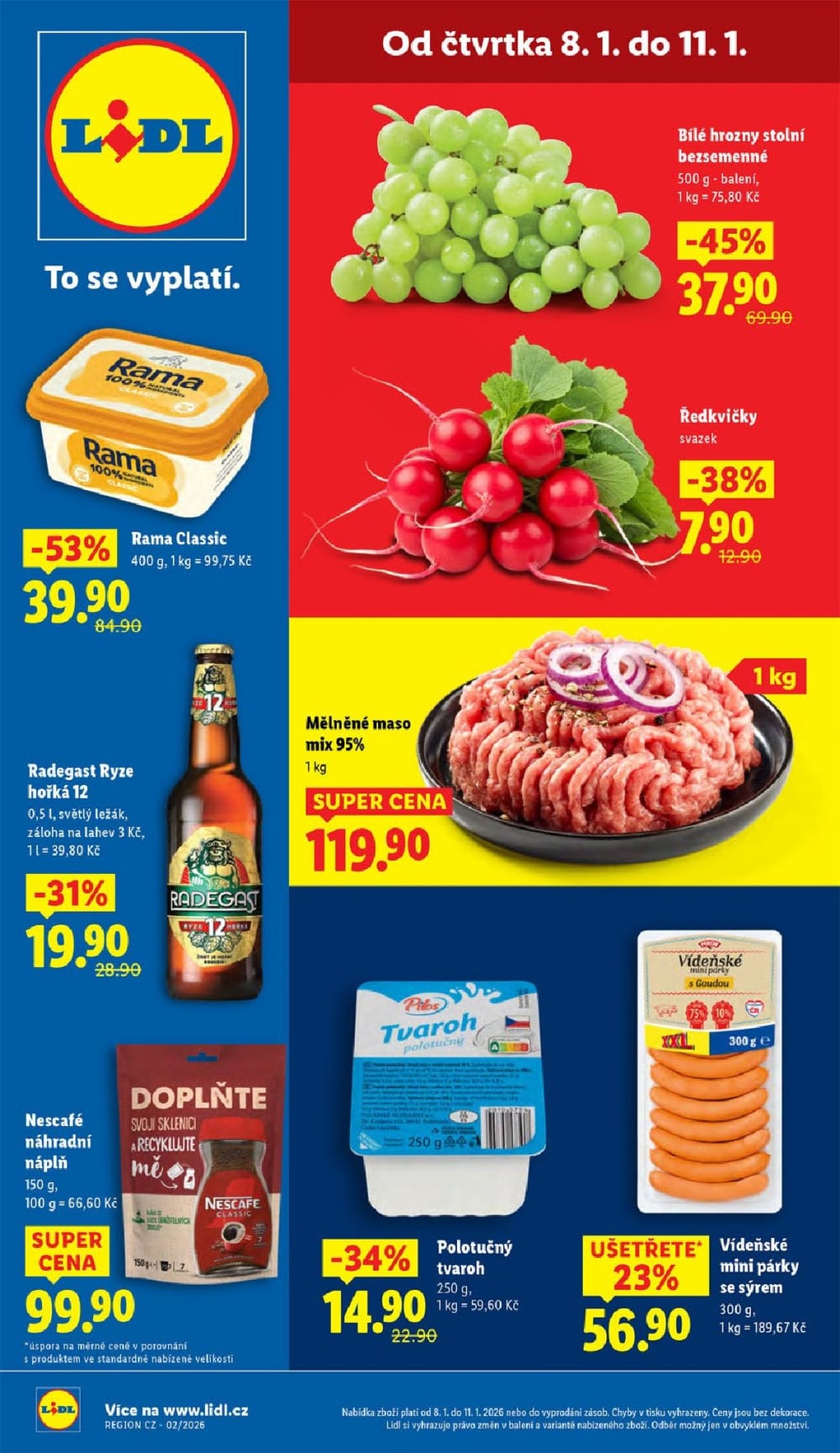 Leták Lidl leták od čtvrtka - strana 1