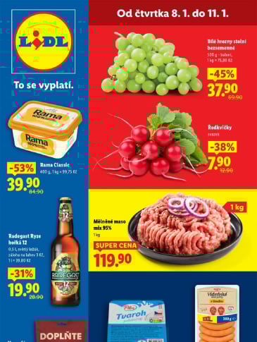 Lidl leták od čtvrtka