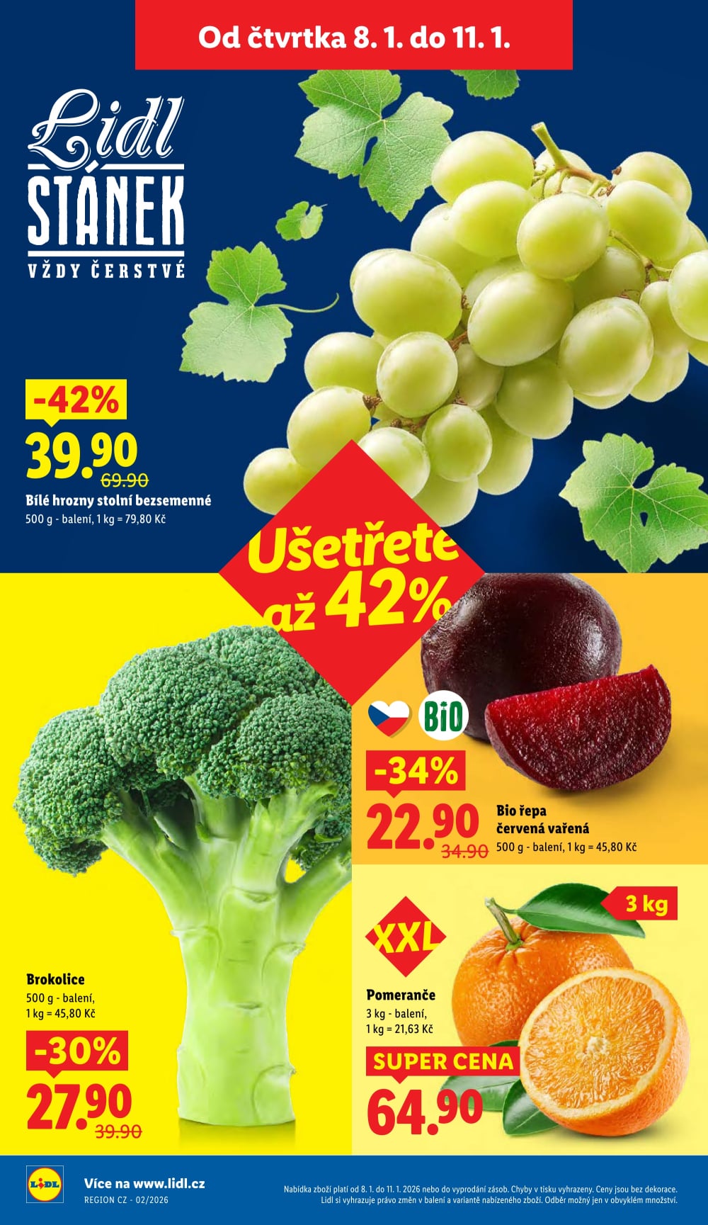 Leták Lidl leták od čtvrtka - strana 8