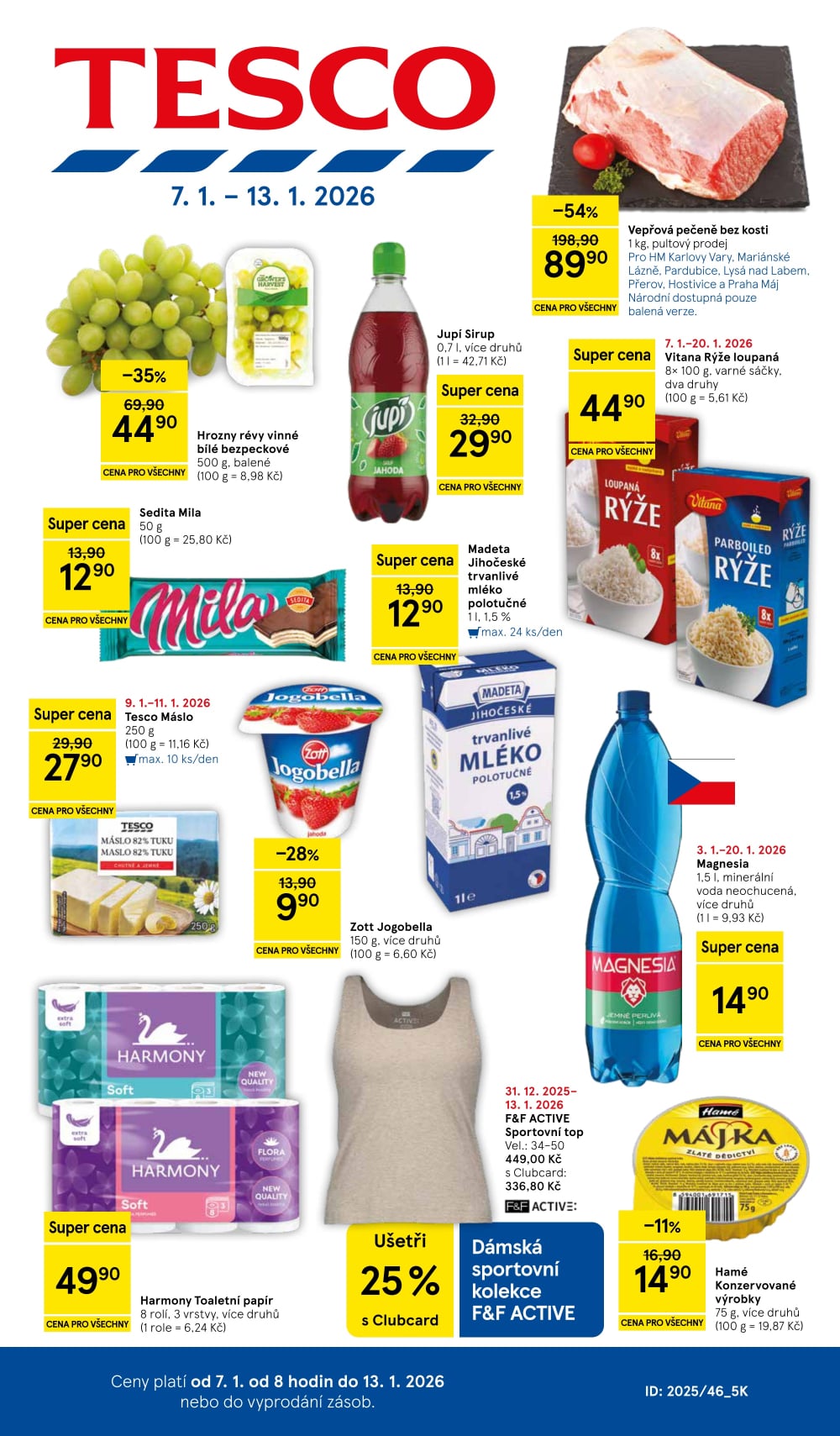 Leták Tesco hypermarket leták - strana 1