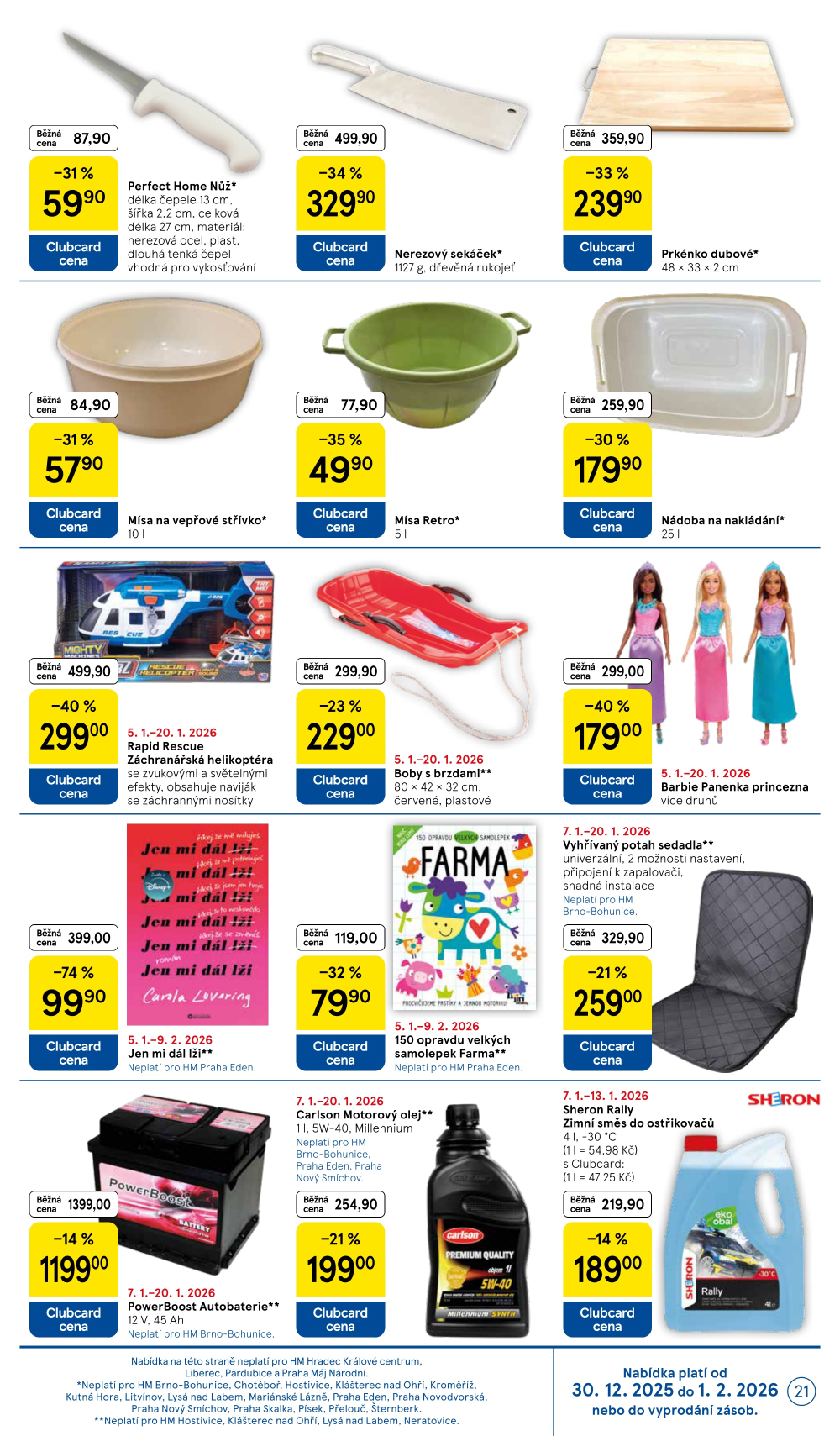 Leták Tesco hypermarket leták - strana 21