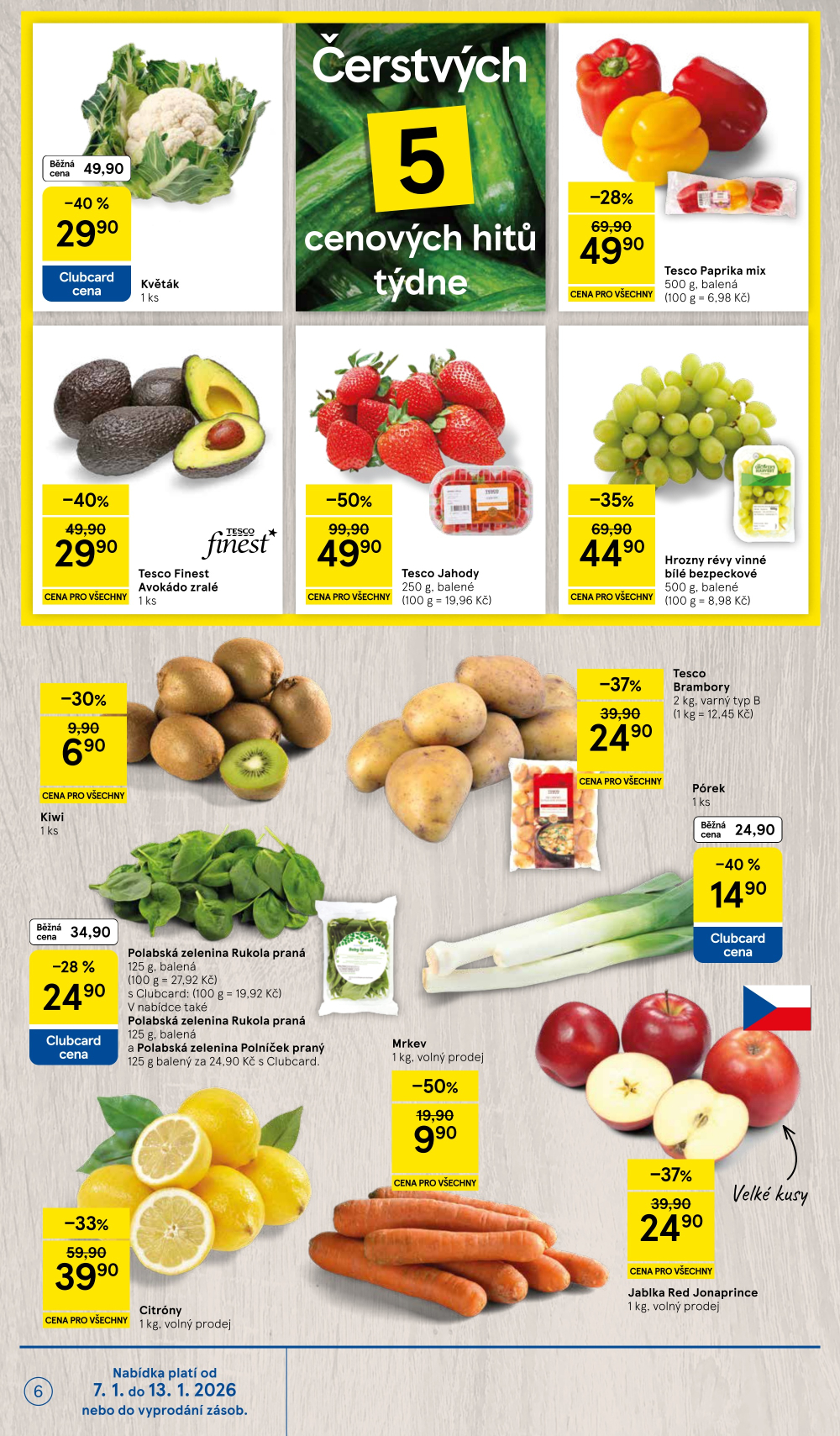 Leták Tesco hypermarket leták - strana 6