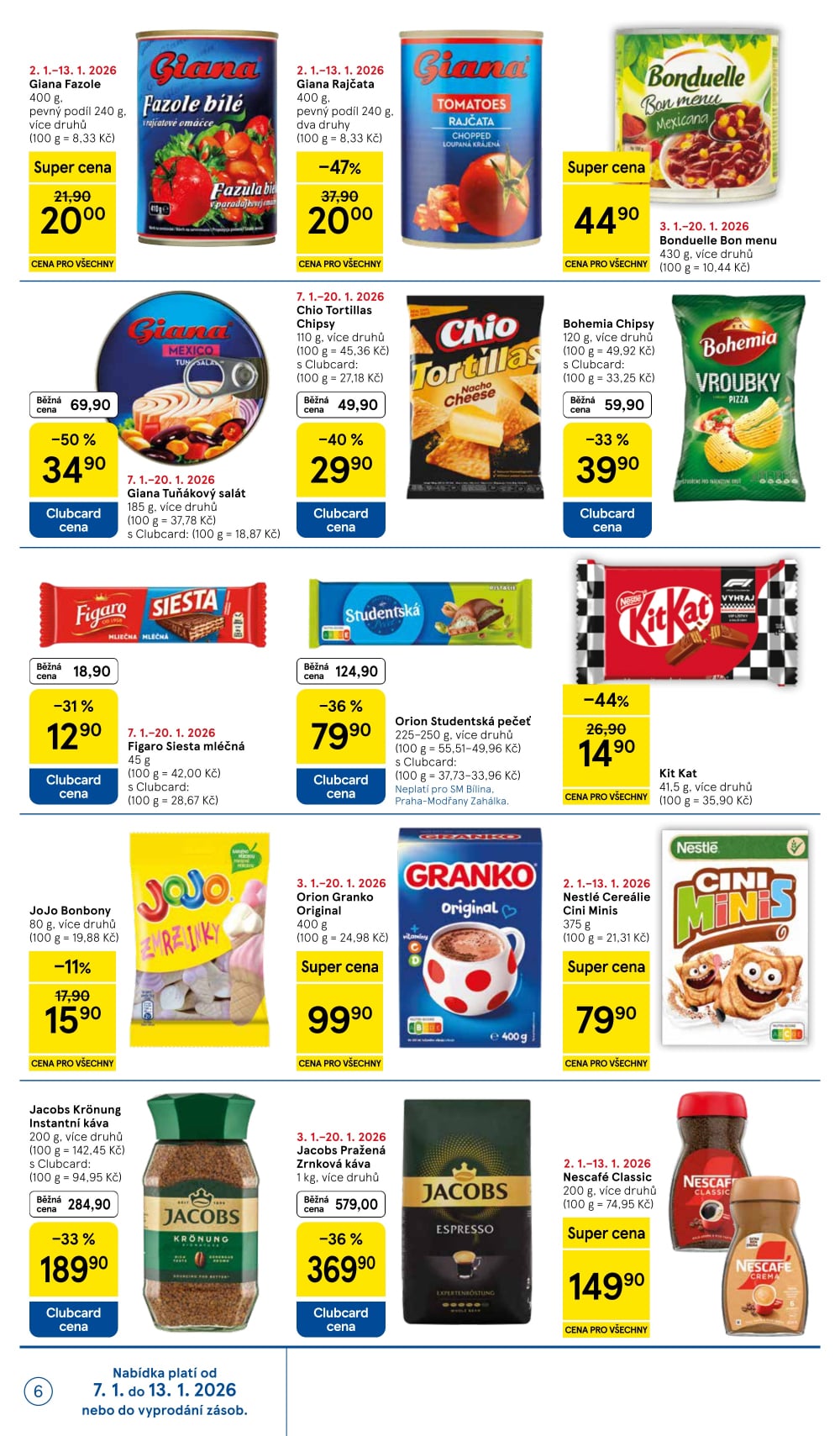 Leták Tesco supermarket leták - strana 6