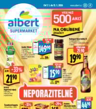 Akční leták Albert Supermarket 