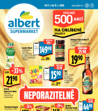 Akční leták Albert Supermarket 