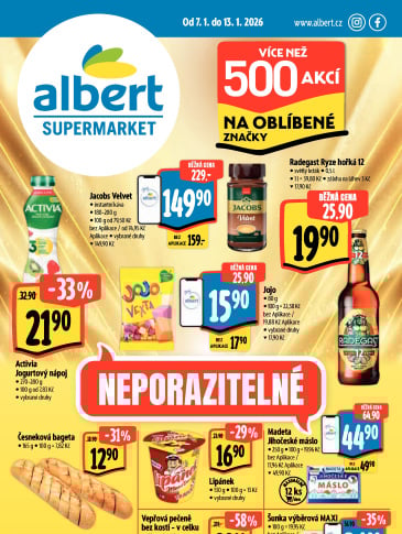 Albert Supermarket leták