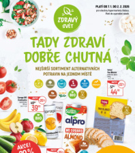 Akční leták Globus  - Tady zdraví dobře chutná