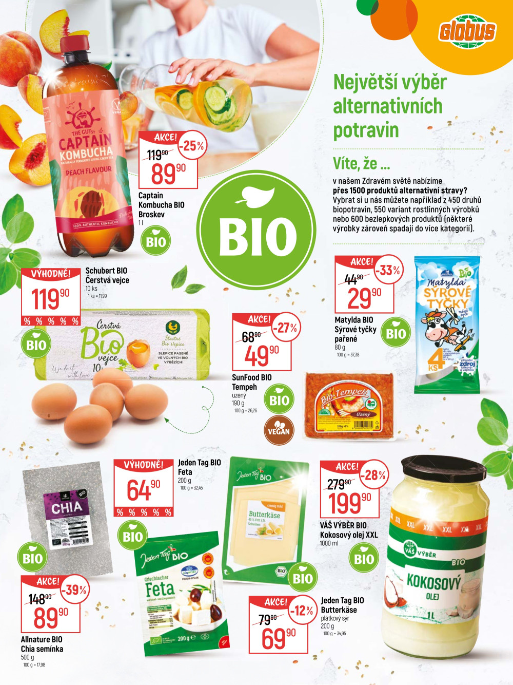 Leták Globus leták - Tady zdraví dobře chutná - strana 3
