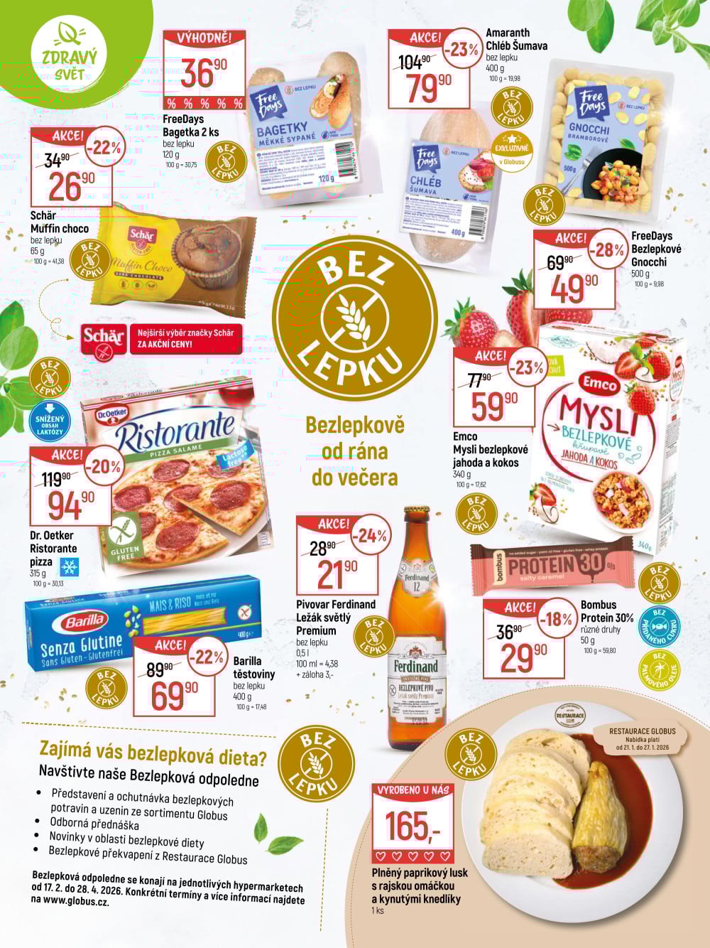 Leták Globus leták - Tady zdraví dobře chutná - strana 8