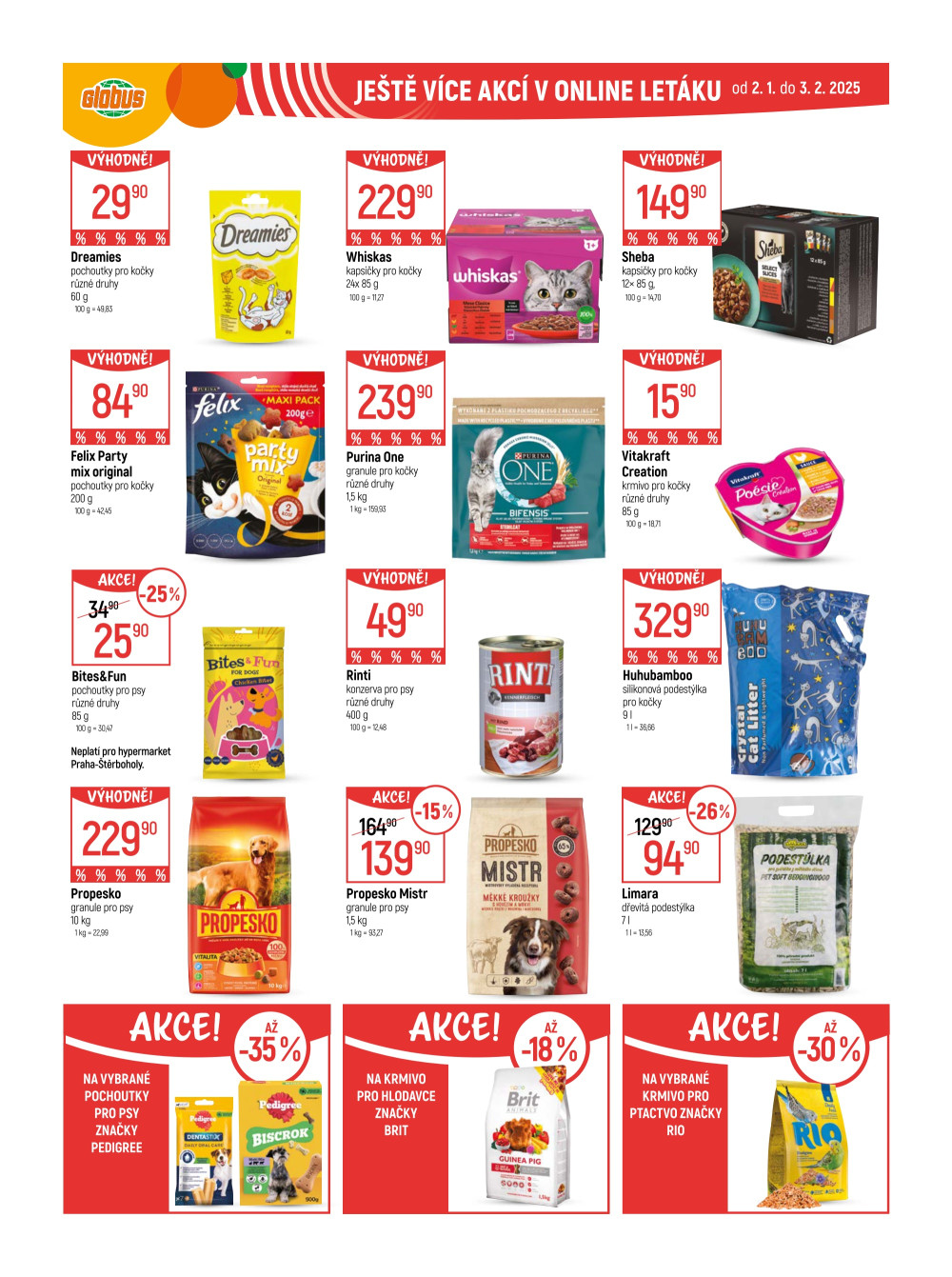 Leták Globus leták Praha - Černý Most - strana 32