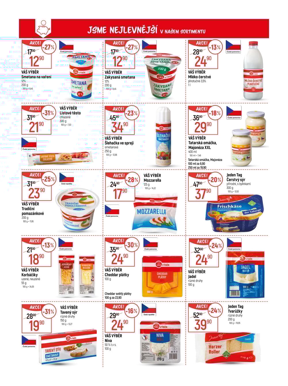 Leták Globus leták Praha - Černý Most - strana 3