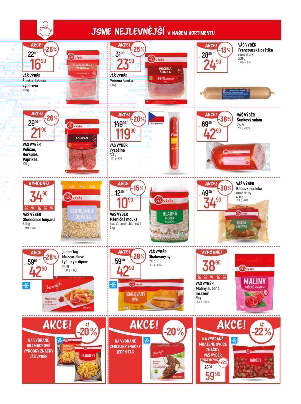 Leták Globus leták Praha - Černý Most - strana 4