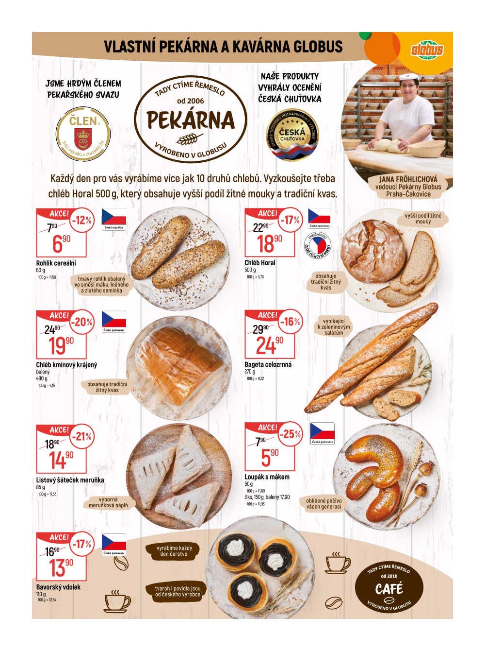 Leták Globus leták Praha - Čakovice - strana 8