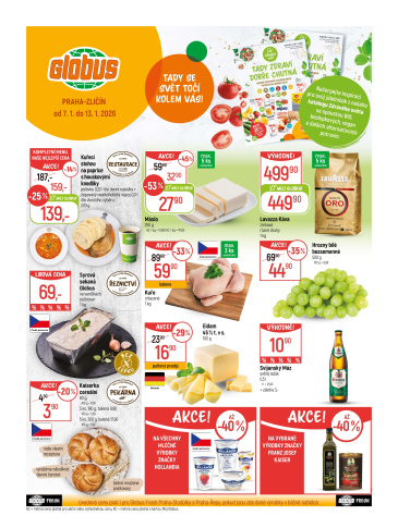 Globus leták Praha - Zličín