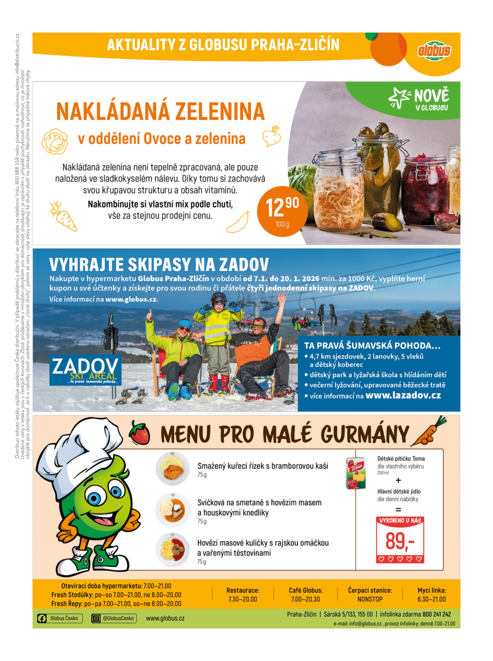 Leták Globus leták Praha - Zličín - strana 26