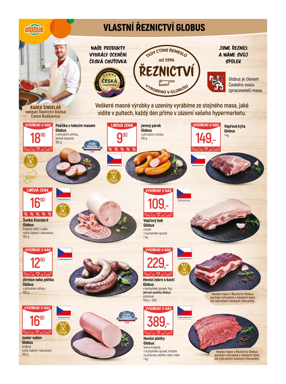 Leták Globus leták České Budějovice - strana 7