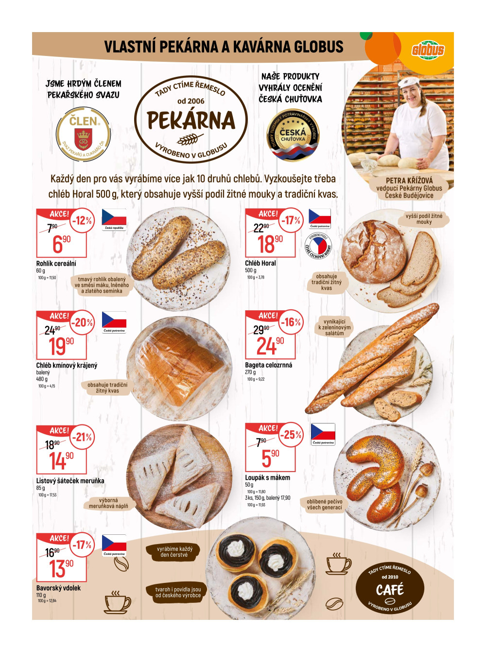 Leták Globus leták České Budějovice - strana 8