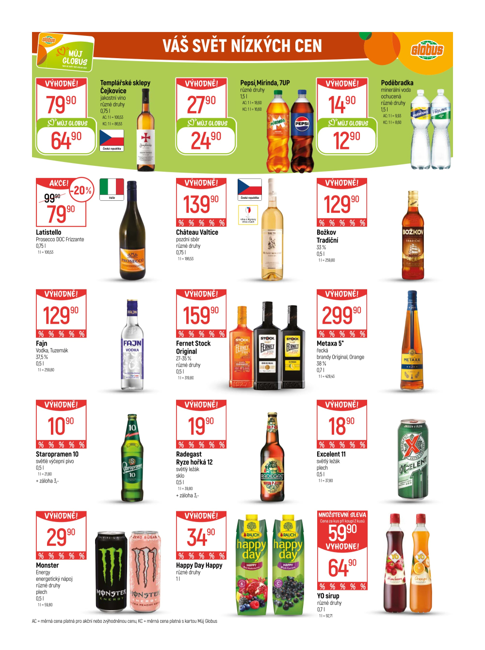 Leták Globus leták Jenišov (Karlovy Vary) - strana 22