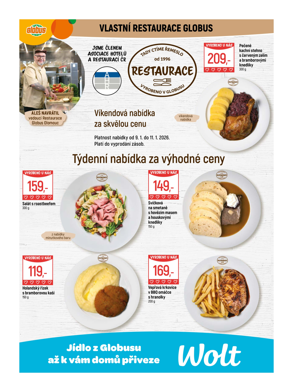 Leták Globus leták Olomouc - strana 9