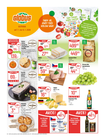 Globus leták Ostrava