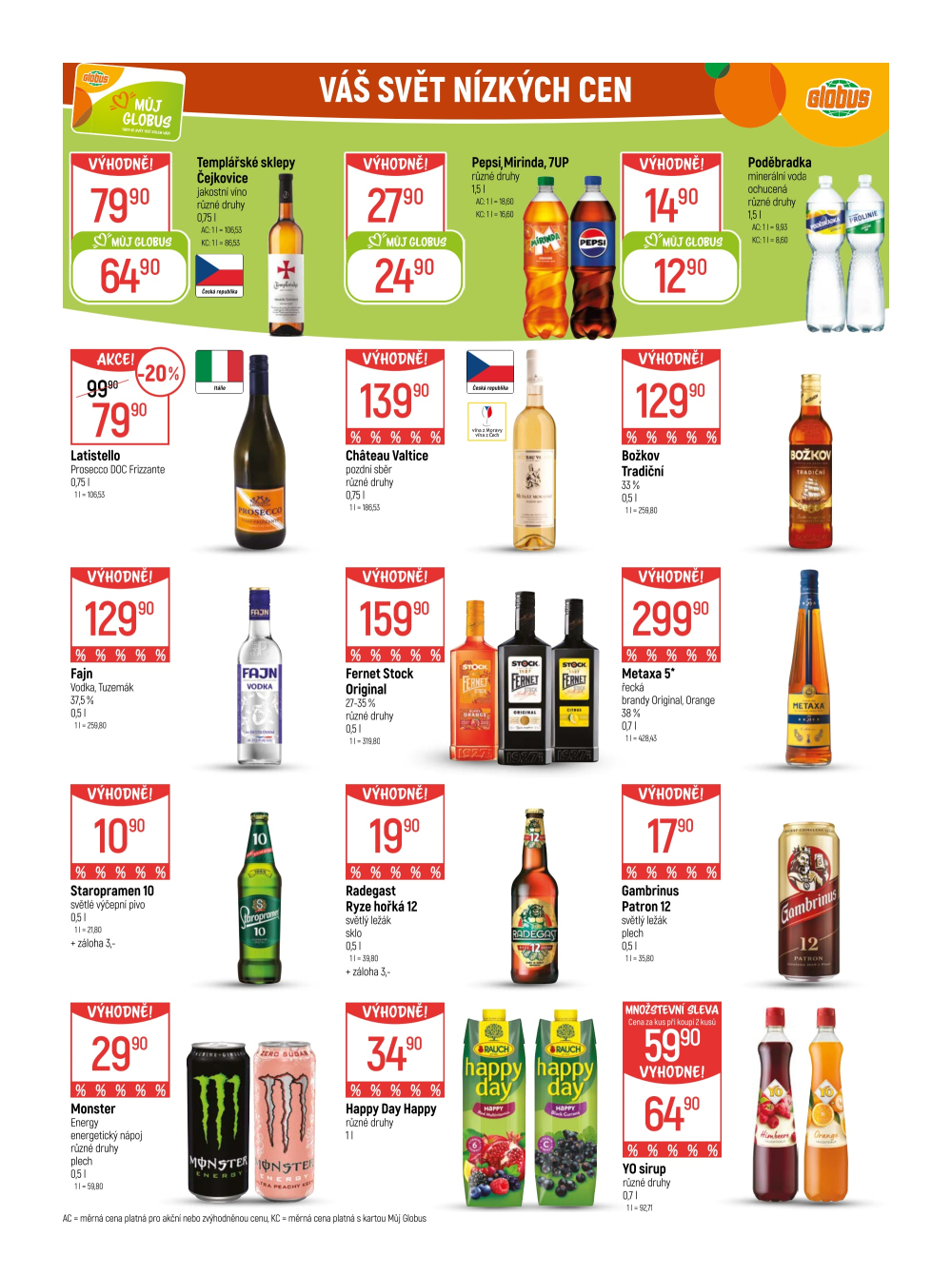 Leták Globus leták Chotikov (Plzeň) - strana 22