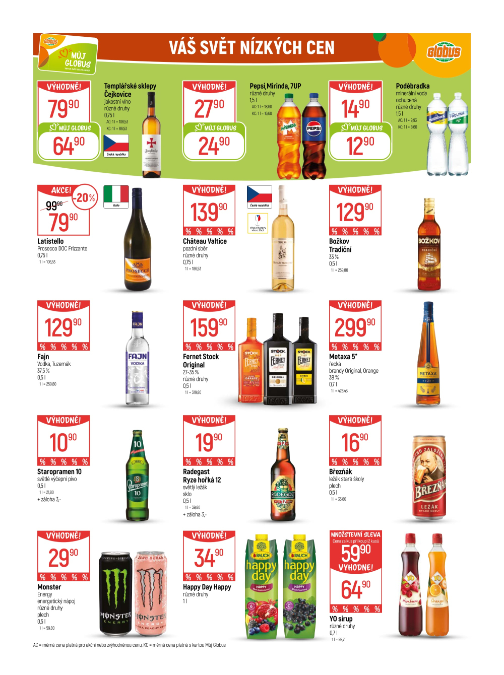 Leták Globus leták Trmice (Ústí) - strana 22