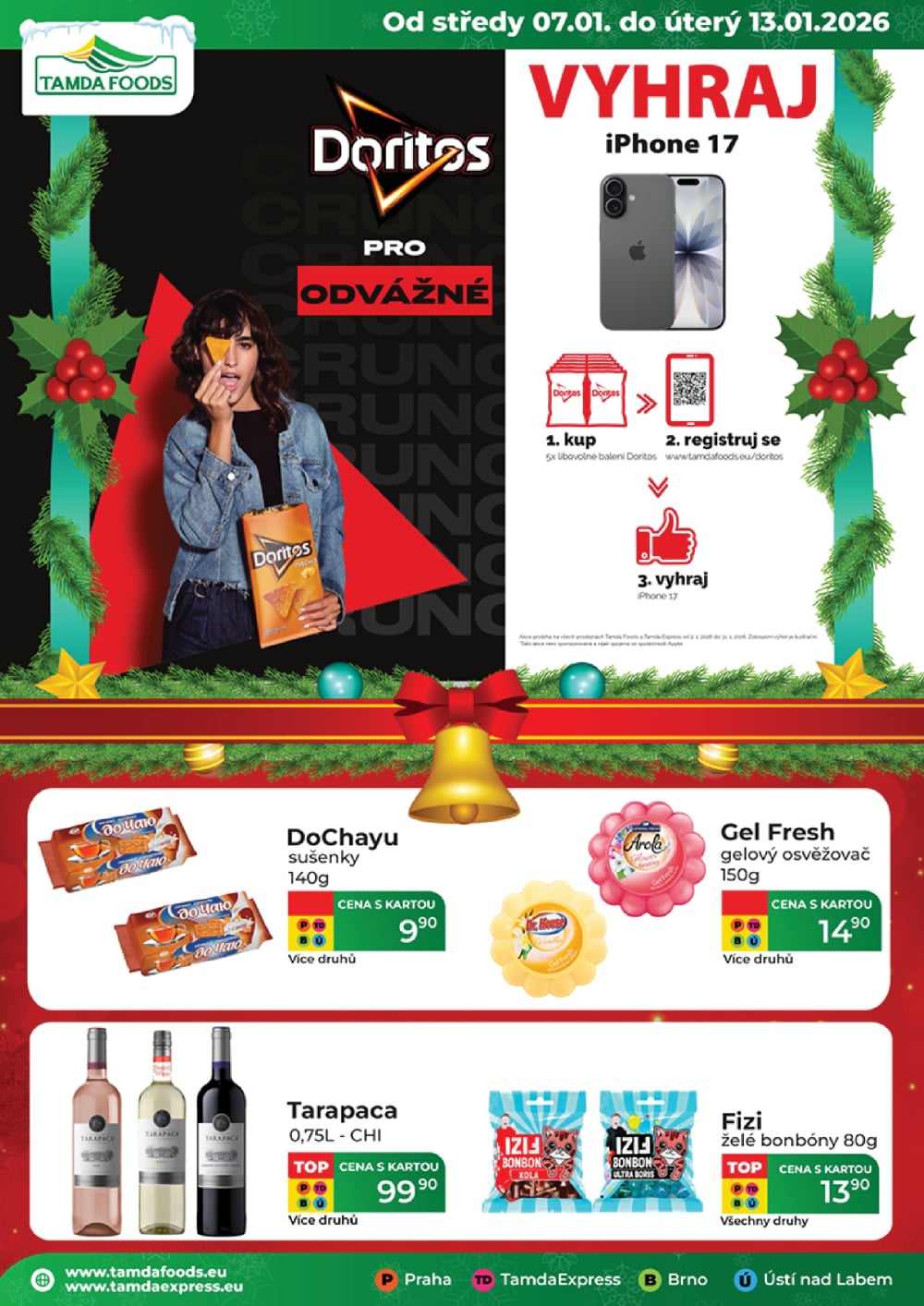 Leták TAMDA FOODS leták - strana 1