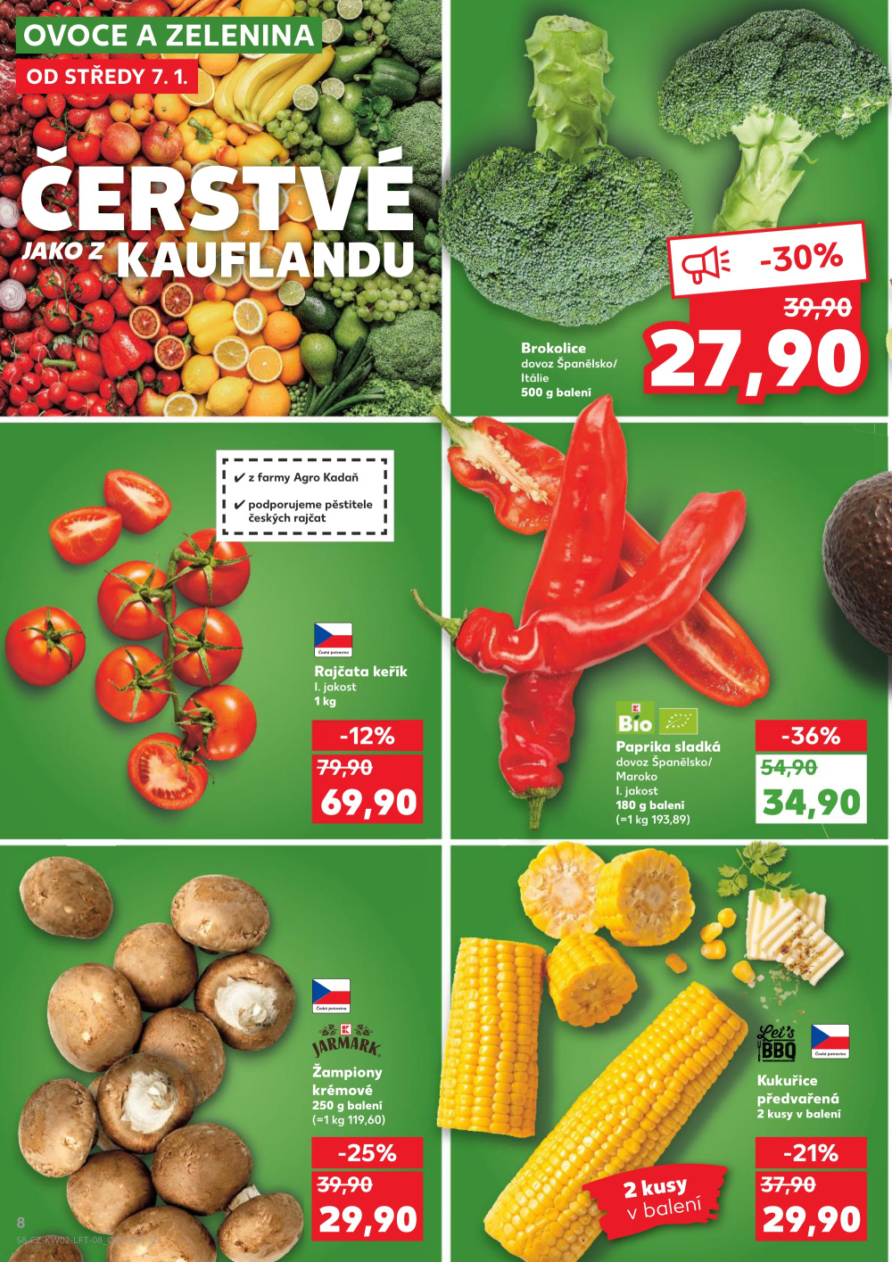 Leták Kaufland leták Ostrov - strana 8